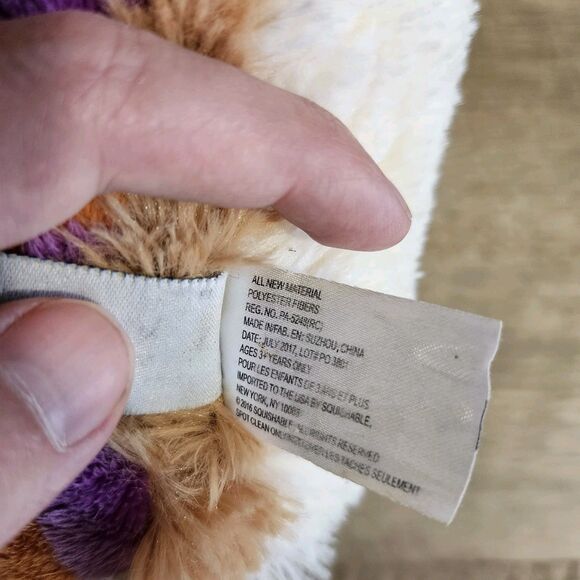 Squishable Comfort Food Peanut Butter & Jelly Sandwich Plush Toy Large - Picture 7 of 7